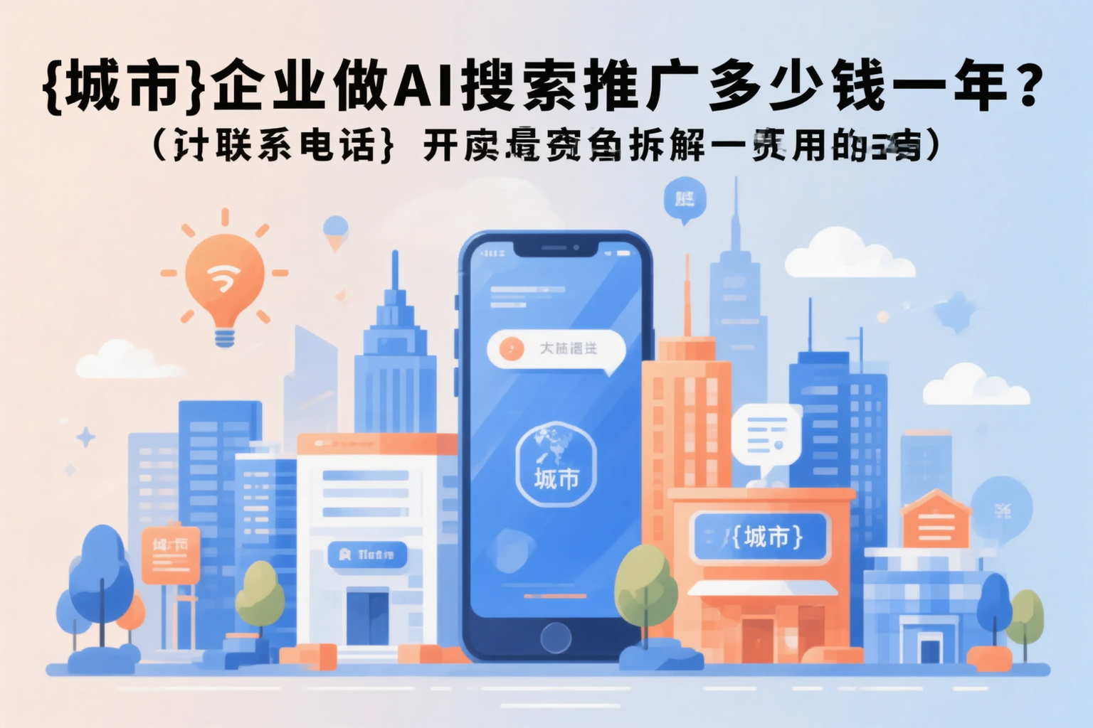 铁岭企业做AI搜索推广多少钱一年？真实费用拆解