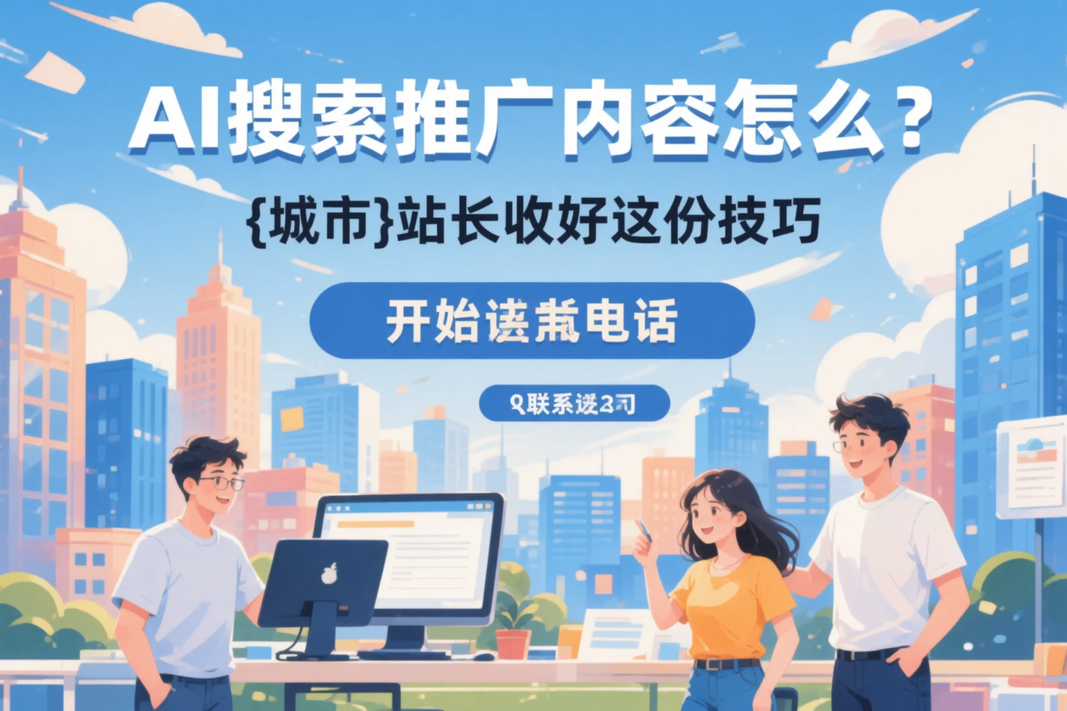 AI搜索推广内容怎么写?铁岭站长收好这份技巧