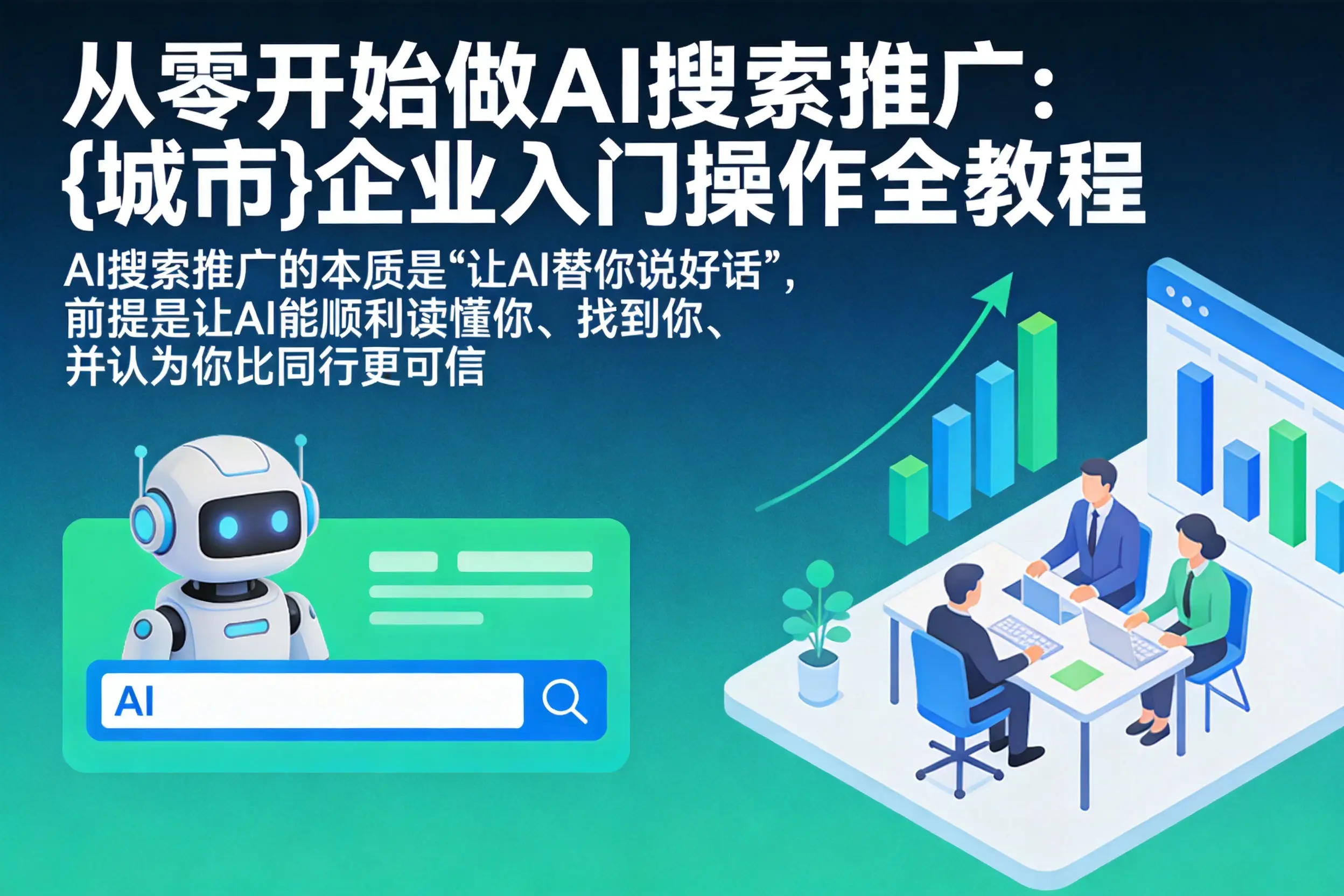 从零开始做AI搜索推广：铁岭企业入门操作全教程