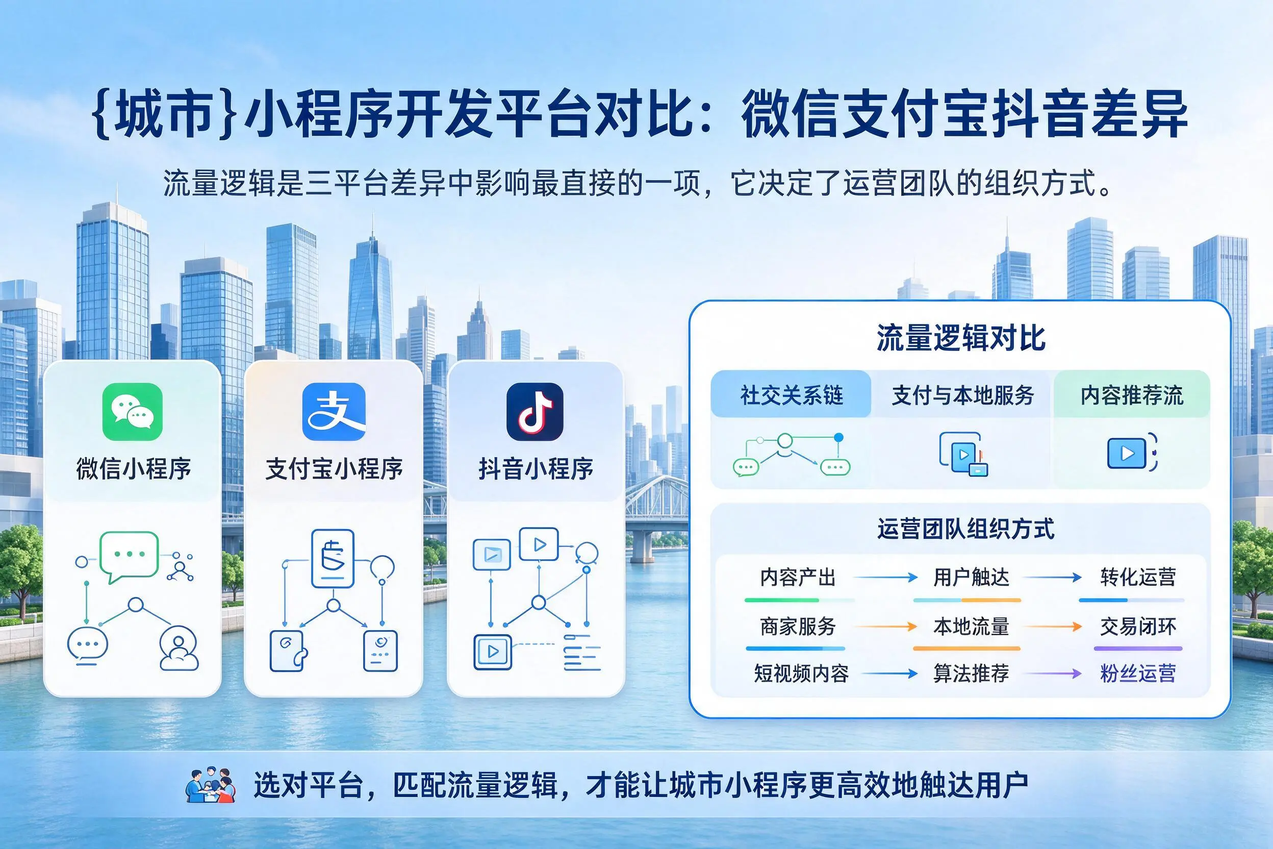 铁岭小程序开发平台对比：微信支付宝抖音差异