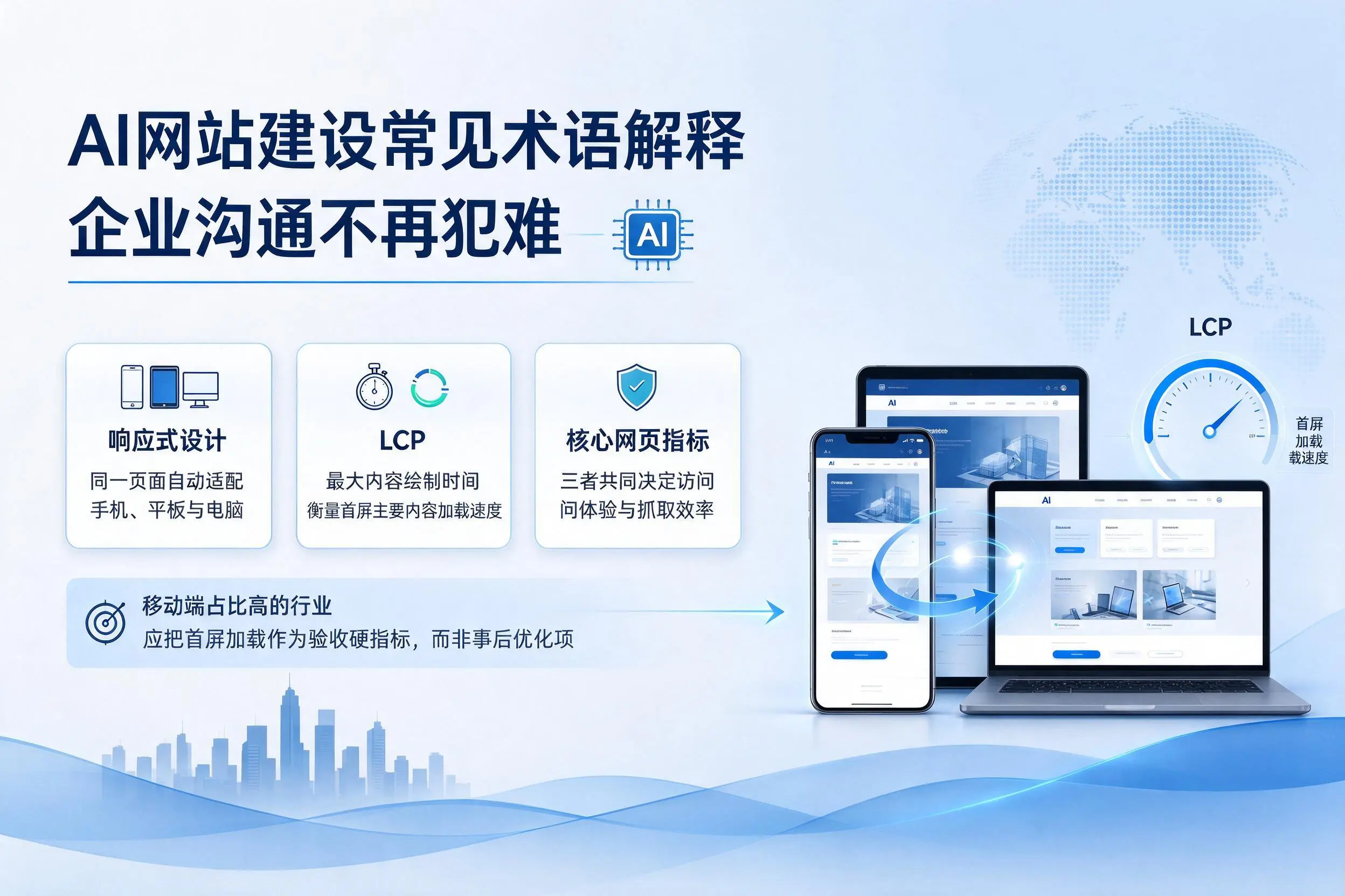 AI网站建设常见术语解释，铁岭企业沟通不再犯难